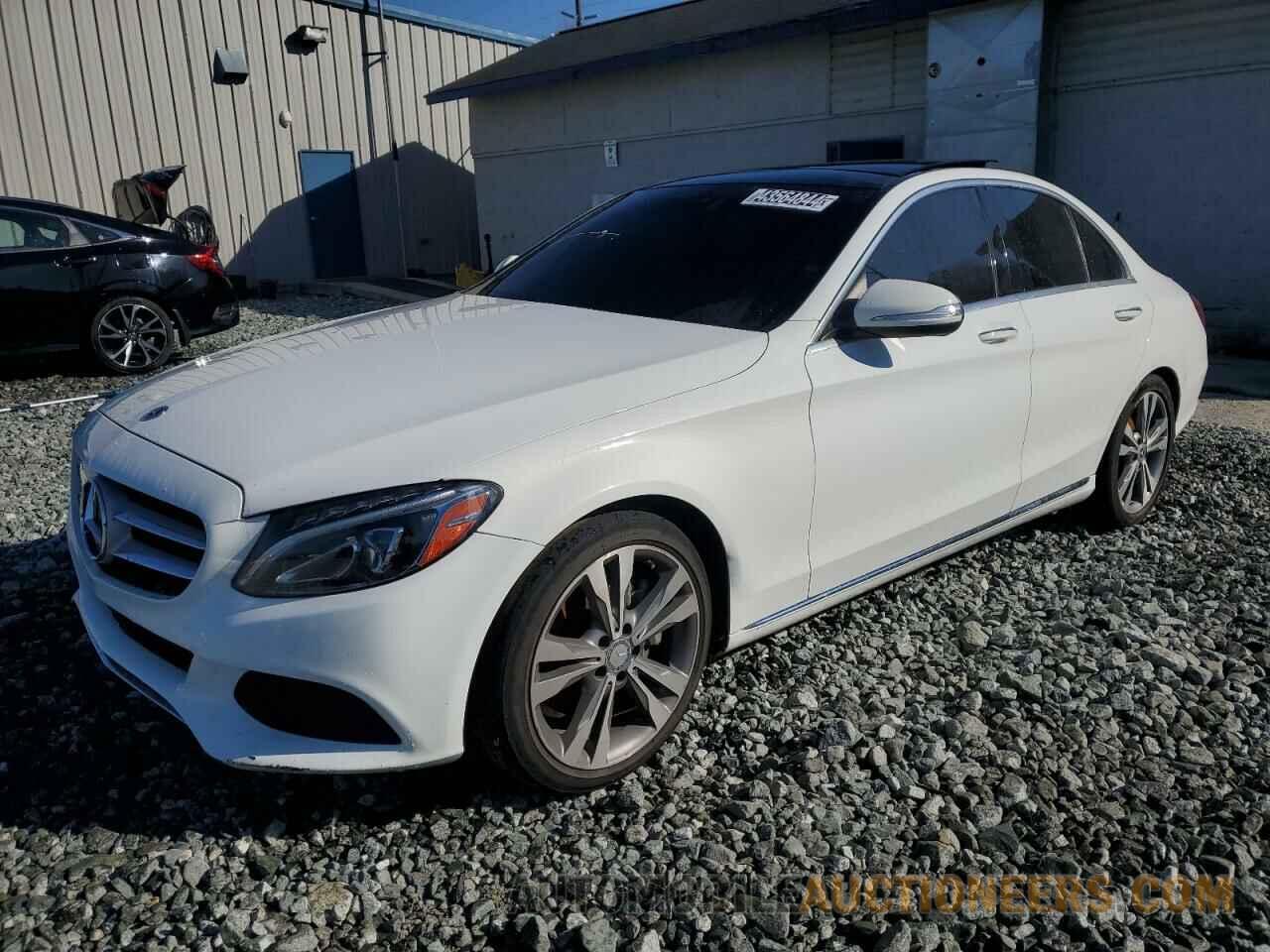 55SWF4JBXFU083347 MERCEDES-BENZ C-CLASS 2015