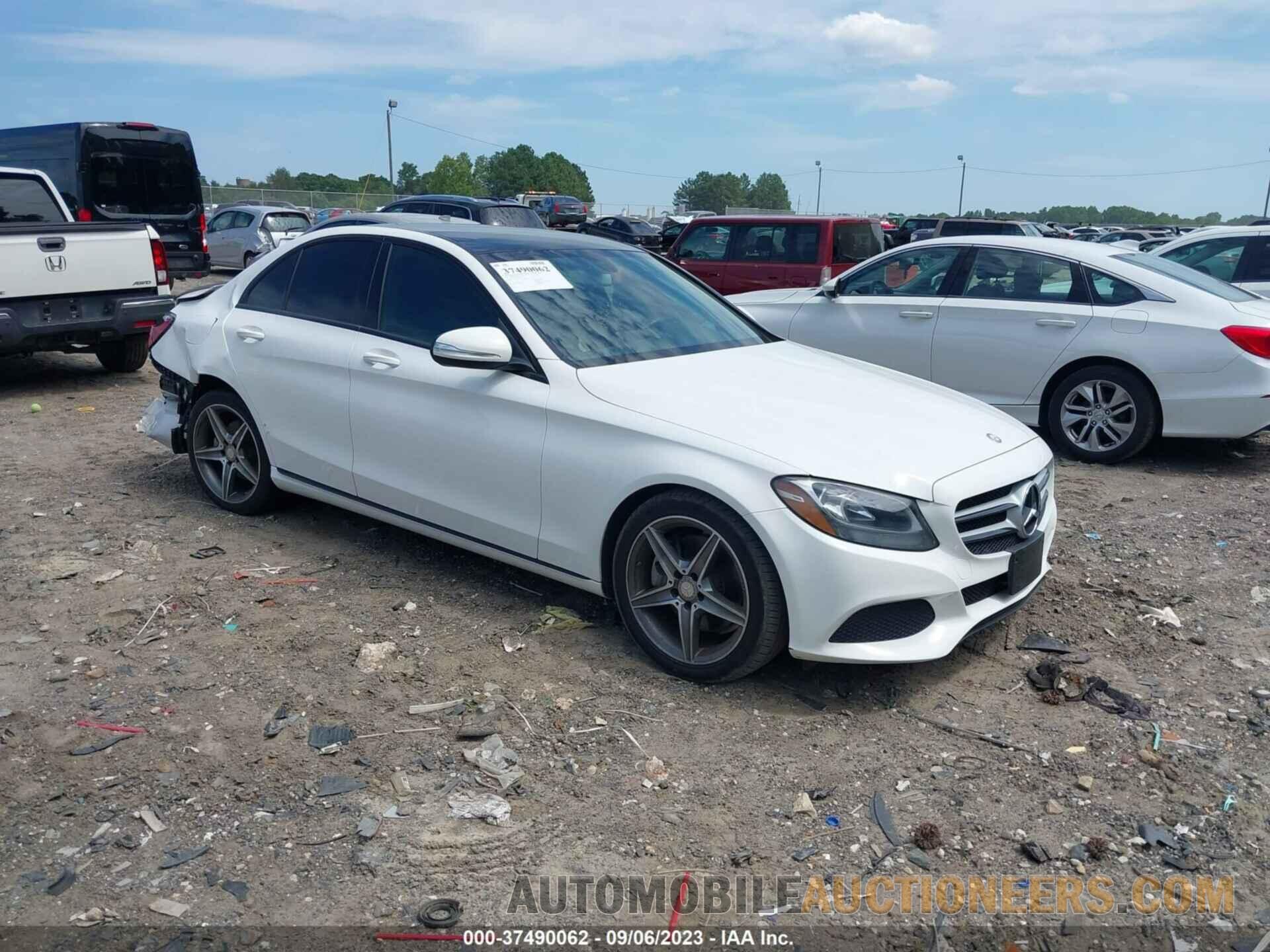 55SWF4JBXFU083834 MERCEDES-BENZ C 300 2015