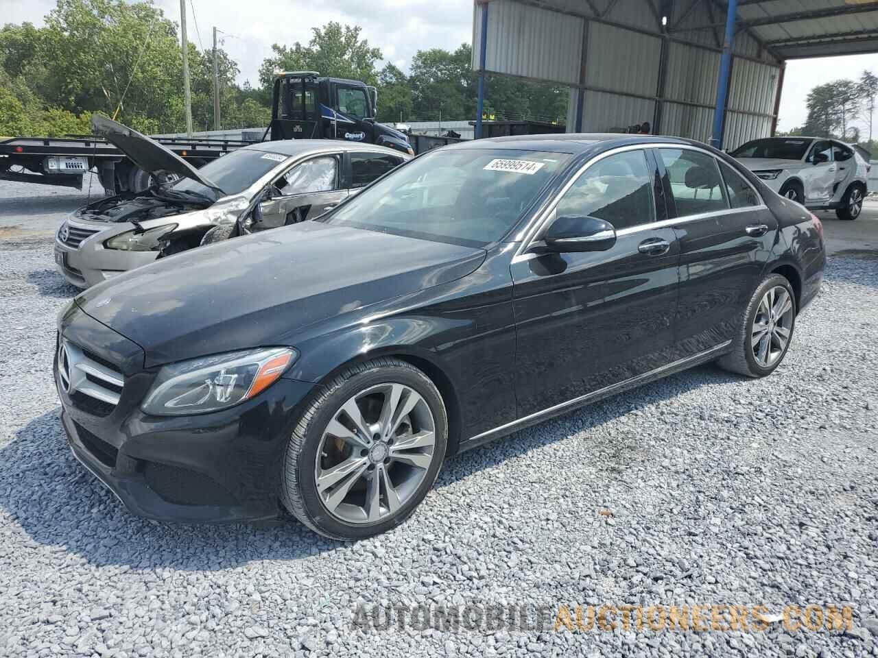 55SWF4JBXFU084126 MERCEDES-BENZ C-CLASS 2015