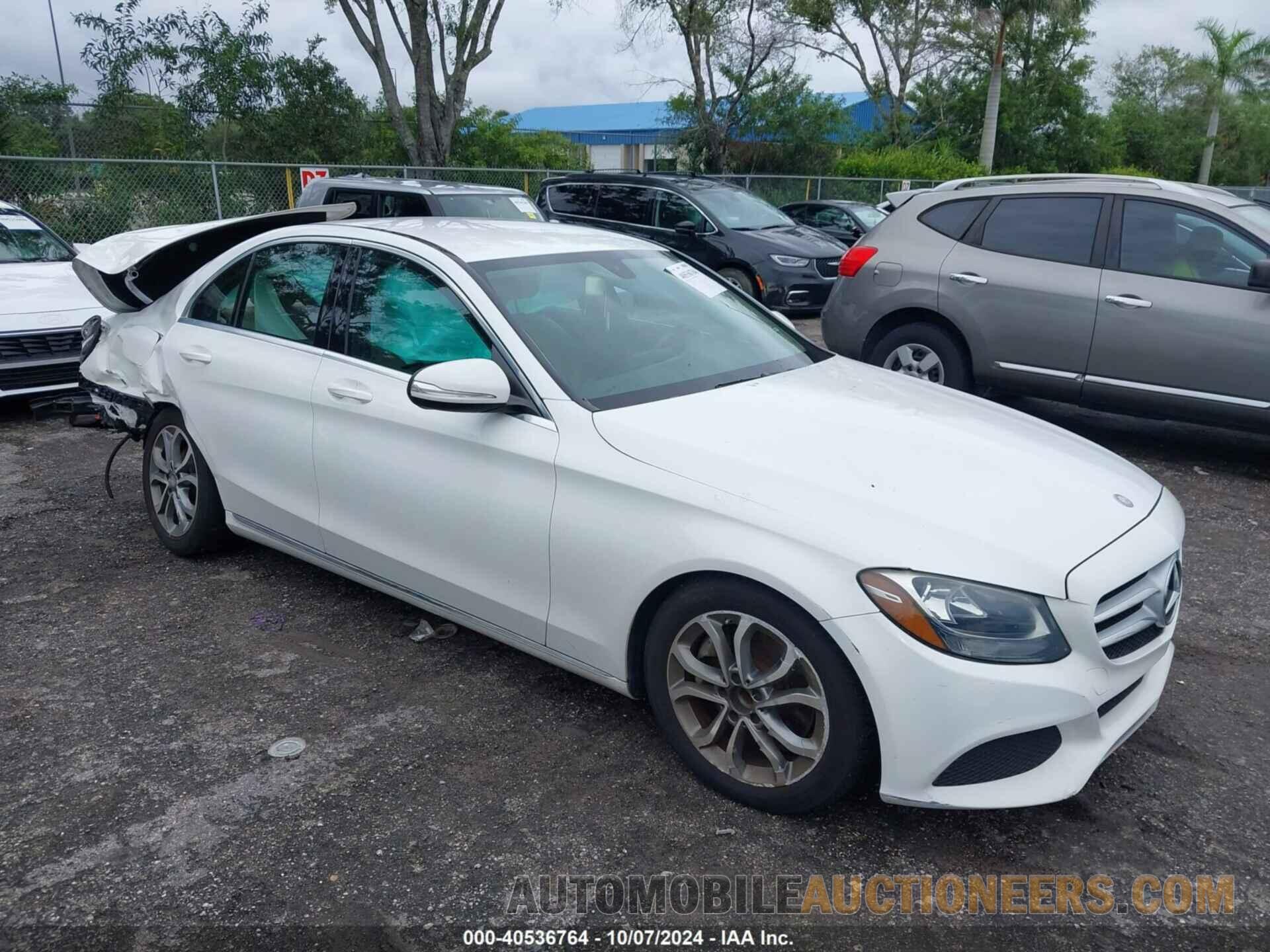 55SWF4JBXFU086393 MERCEDES-BENZ C 300 2015