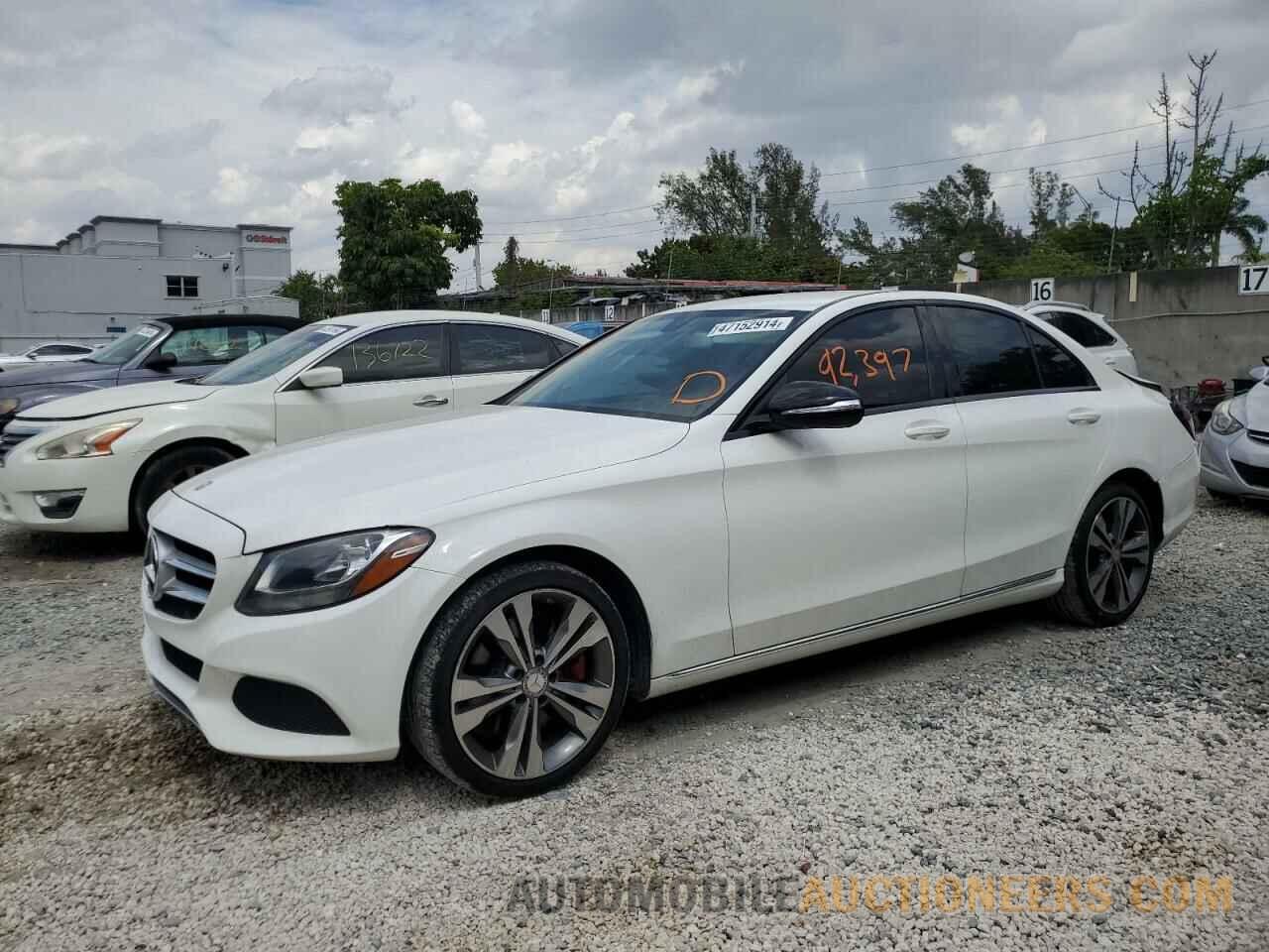 55SWF4JBXFU088306 MERCEDES-BENZ C-CLASS 2015