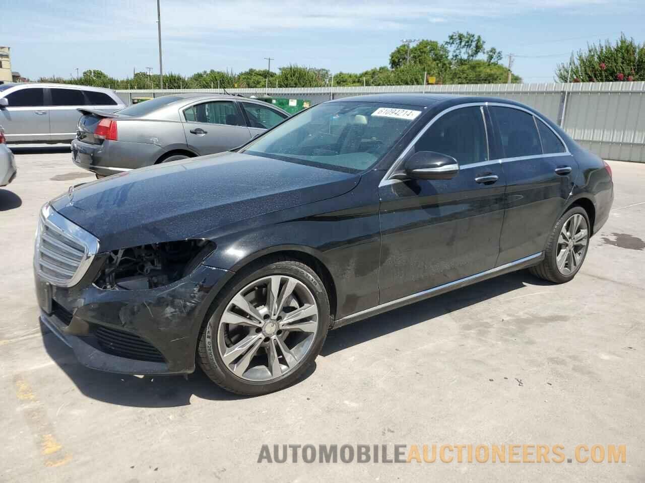 55SWF4JBXFU089522 MERCEDES-BENZ C-CLASS 2015