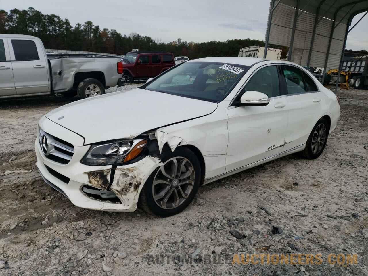 55SWF4JBXFU090492 MERCEDES-BENZ C-CLASS 2015