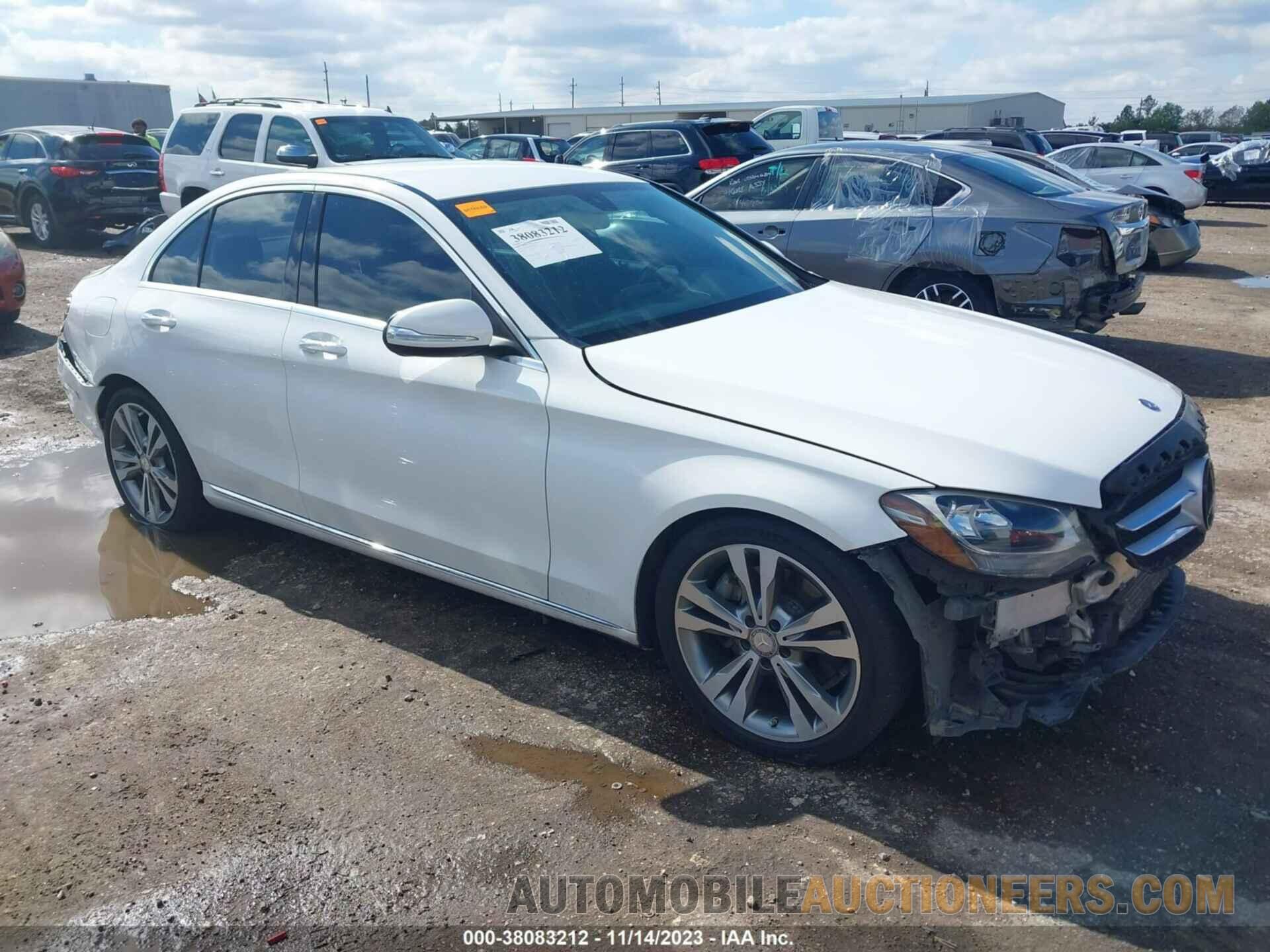 55SWF4JBXFU091318 MERCEDES-BENZ C 300 2015