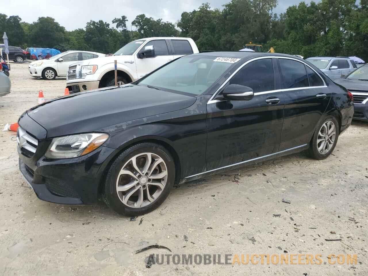 55SWF4JBXFU092145 MERCEDES-BENZ C-CLASS 2015