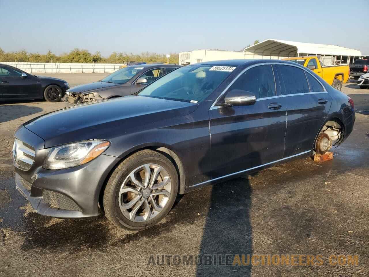 55SWF4JBXFU094123 MERCEDES-BENZ C-CLASS 2015