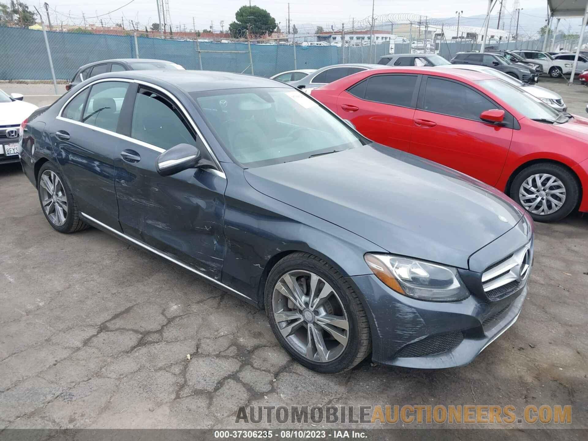 55SWF4JBXFU094848 MERCEDES-BENZ C-CLASS 2015