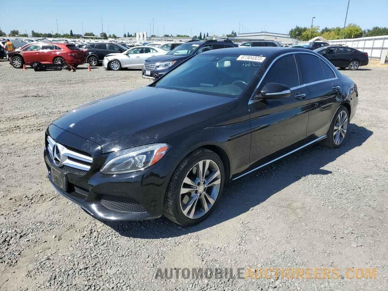 55SWF4JBXFU095014 MERCEDES-BENZ C-CLASS 2015