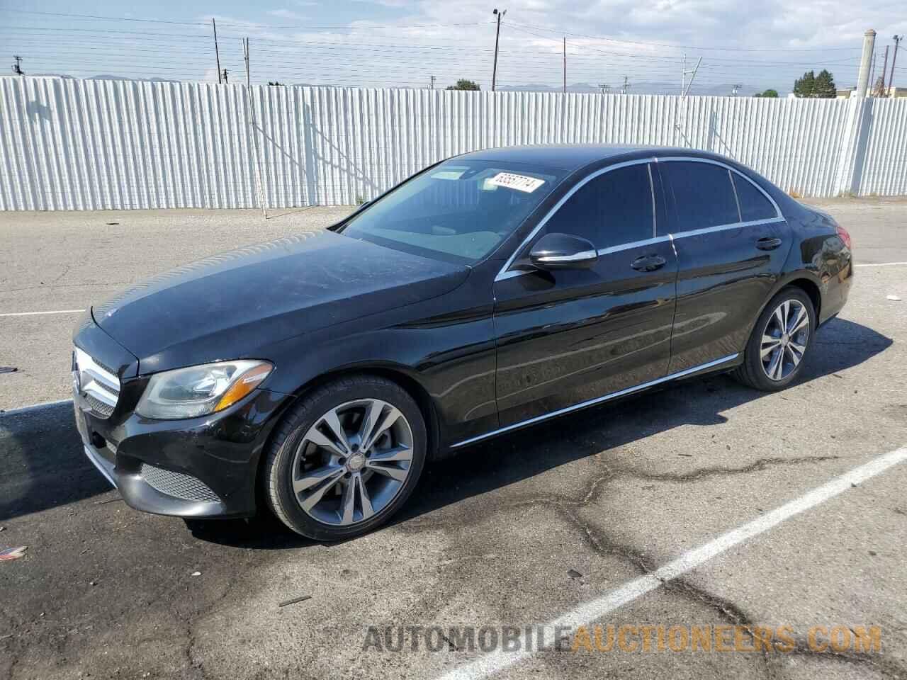 55SWF4JBXFU095210 MERCEDES-BENZ C-CLASS 2015