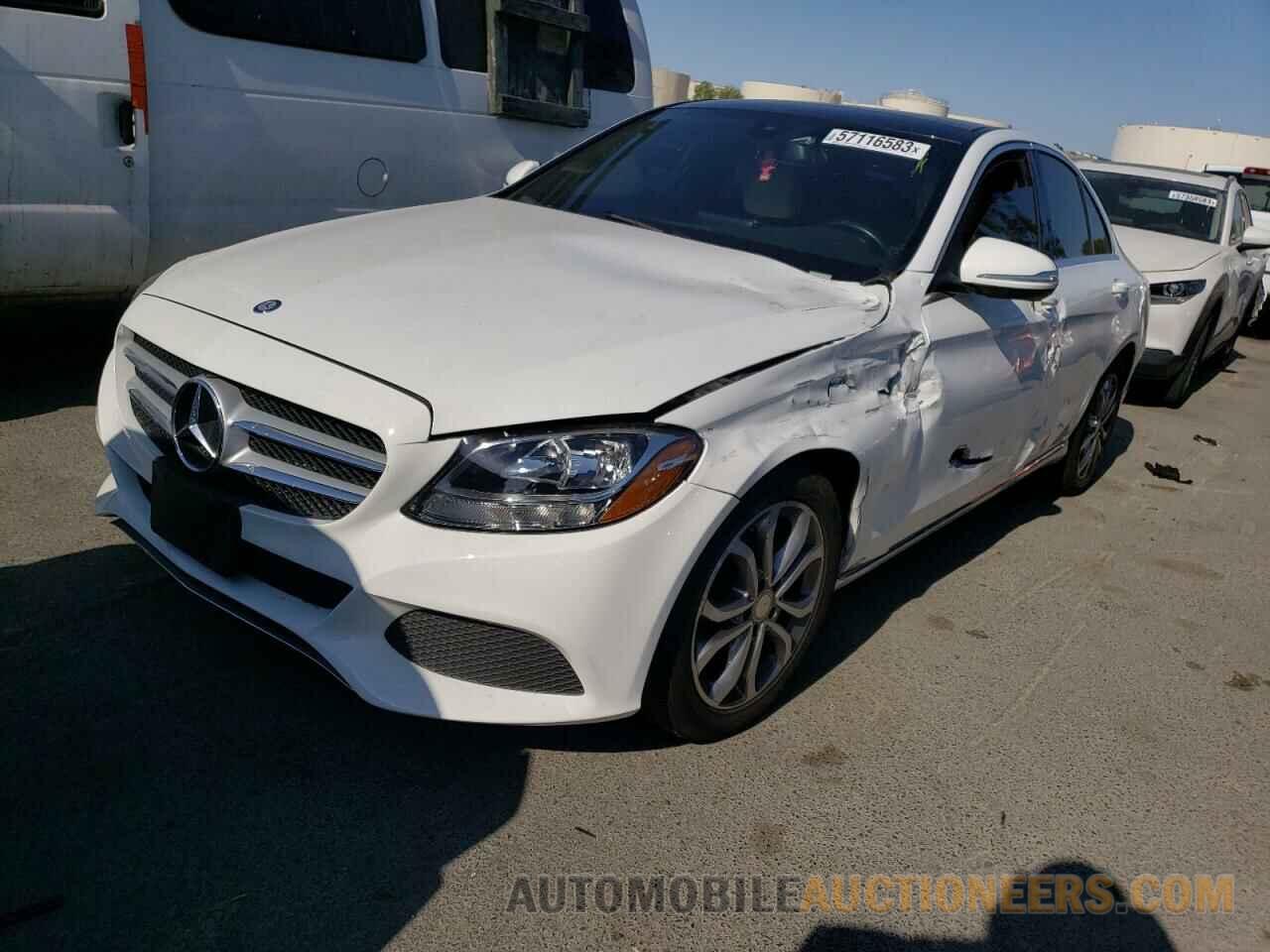 55SWF4JBXFU096048 MERCEDES-BENZ C-CLASS 2015