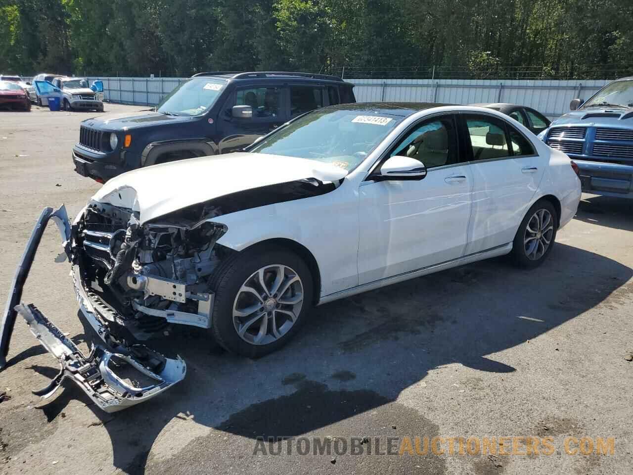 55SWF4JBXGU098464 MERCEDES-BENZ C-CLASS 2016