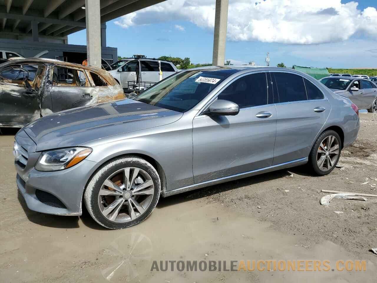 55SWF4JBXGU098884 MERCEDES-BENZ C-CLASS 2016