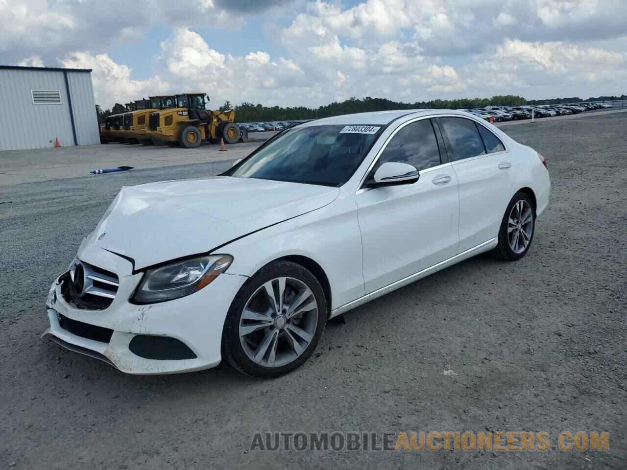 55SWF4JBXGU100293 MERCEDES-BENZ C-CLASS 2016