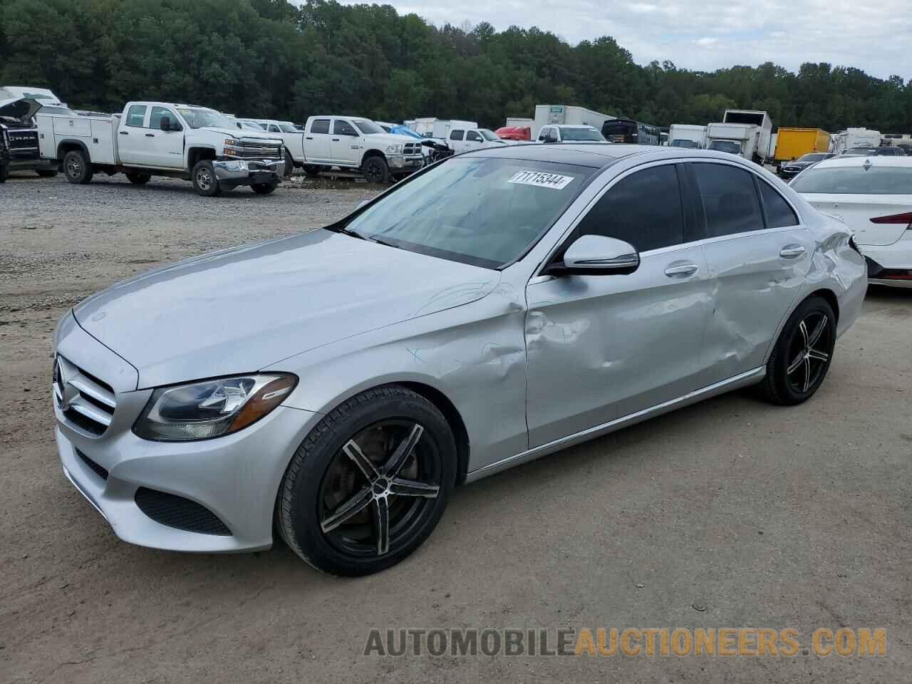 55SWF4JBXGU107051 MERCEDES-BENZ C-CLASS 2016