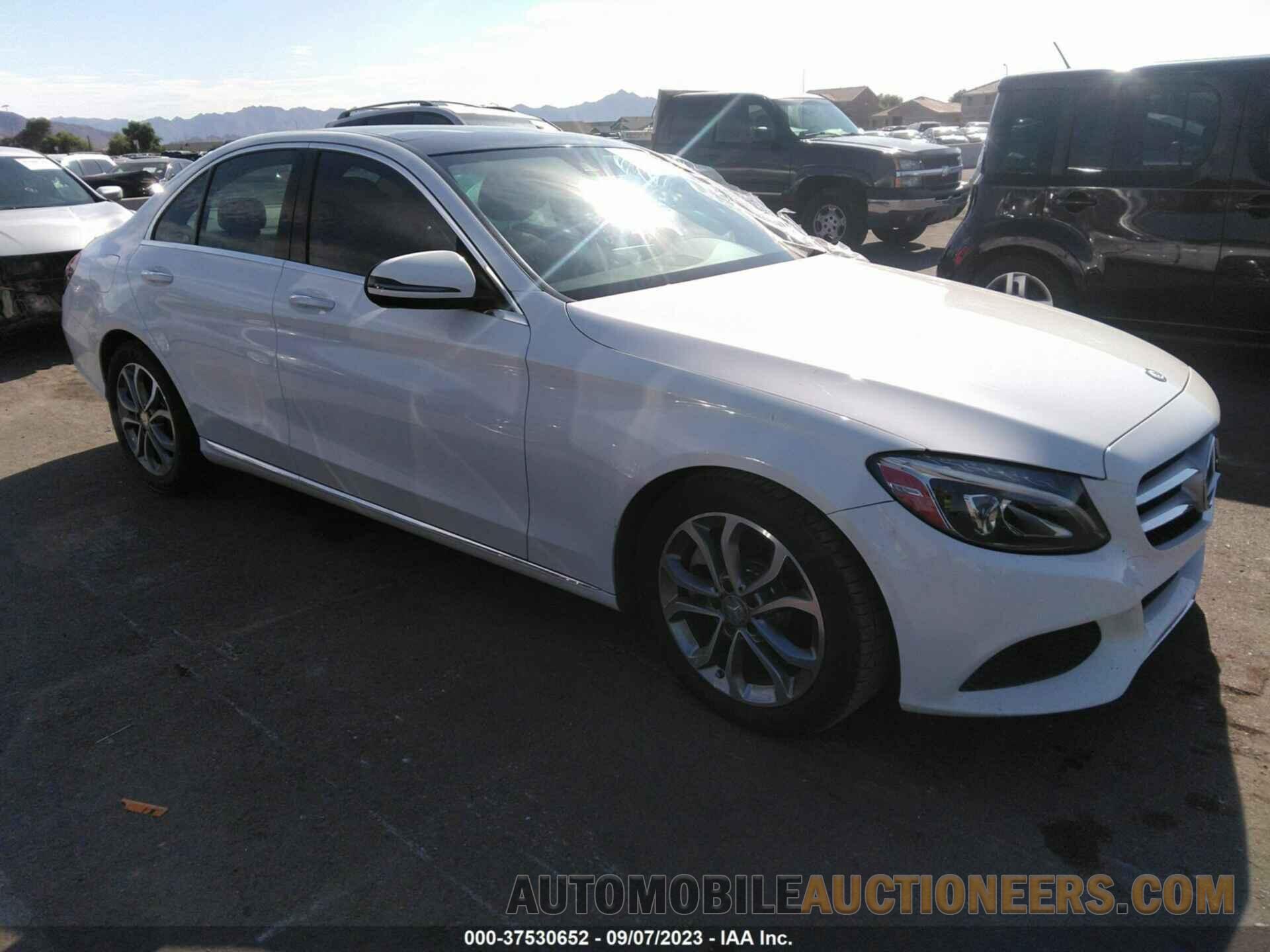 55SWF4JBXGU115845 MERCEDES-BENZ C-CLASS 2016