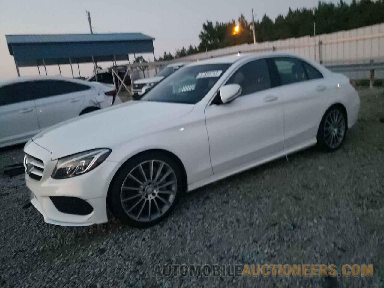 55SWF4JBXGU116834 MERCEDES-BENZ C-CLASS 2016