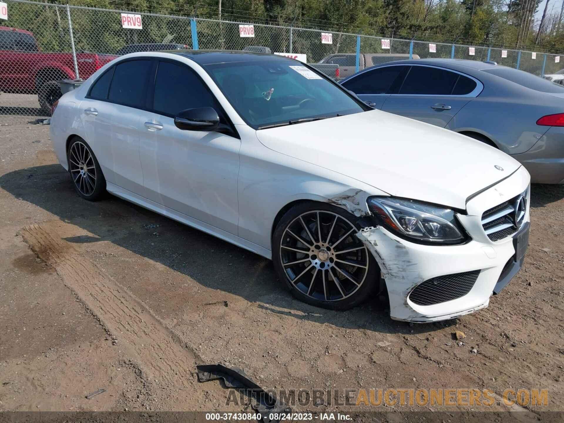 55SWF4JBXGU118597 MERCEDES-BENZ C-CLASS 2016