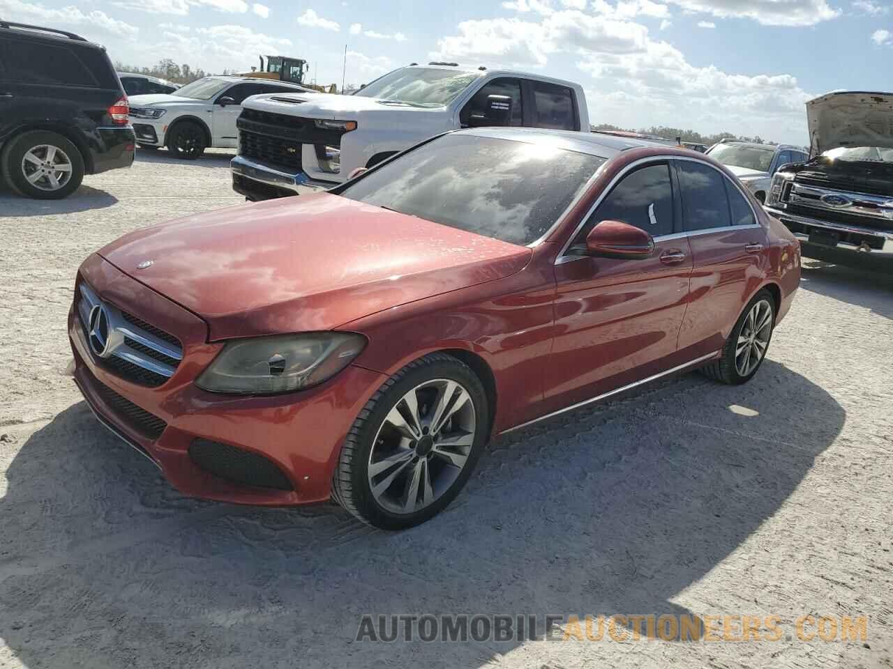 55SWF4JBXGU124352 MERCEDES-BENZ C-CLASS 2016