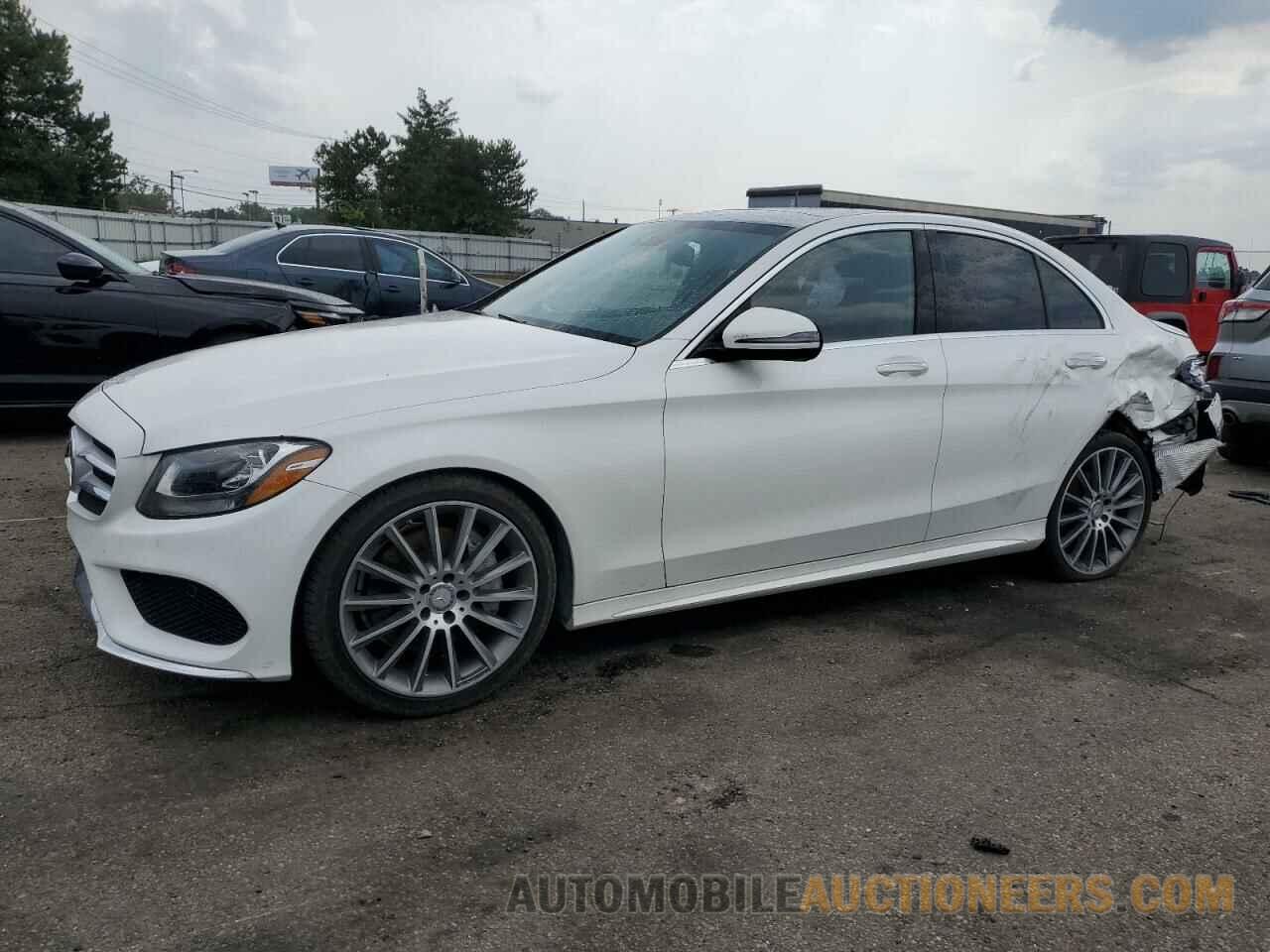 55SWF4JBXGU126845 MERCEDES-BENZ C-CLASS 2016