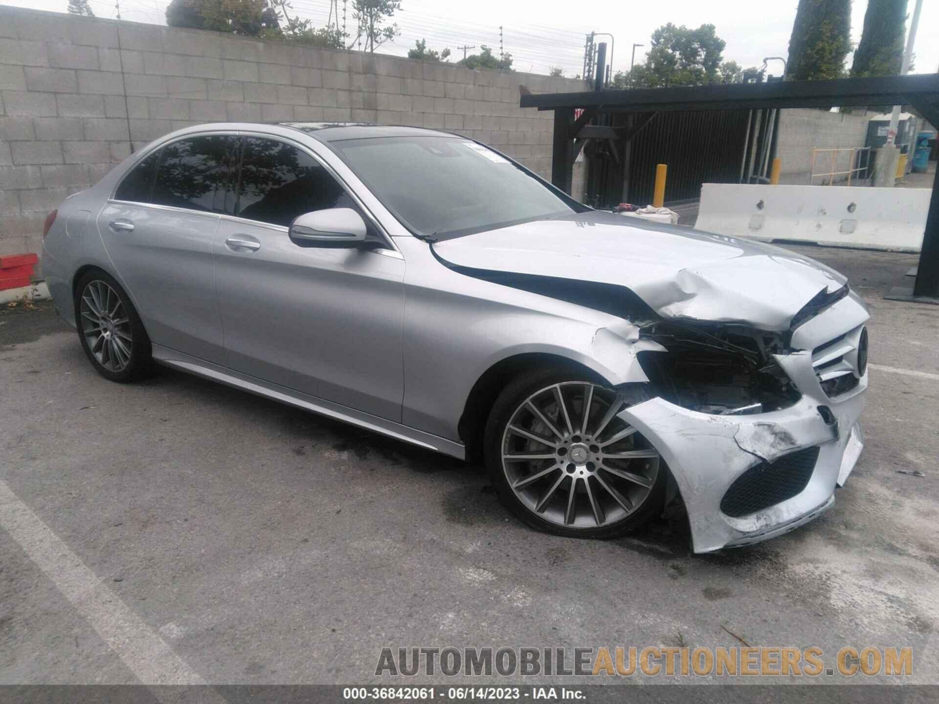 55SWF4JBXGU127073 MERCEDES-BENZ C-CLASS 2016