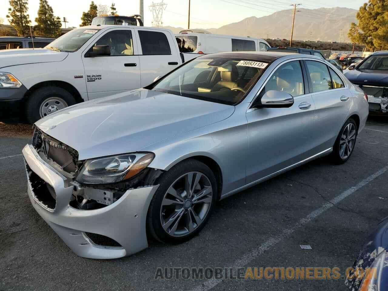 55SWF4JBXGU127896 MERCEDES-BENZ C-CLASS 2016