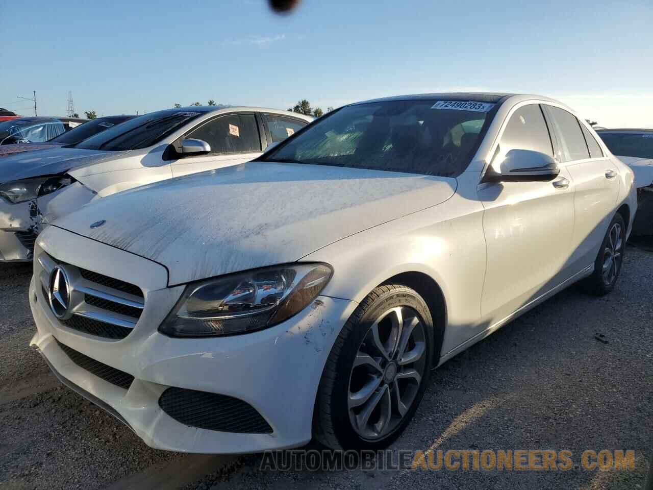 55SWF4JBXGU132886 MERCEDES-BENZ C-CLASS 2016