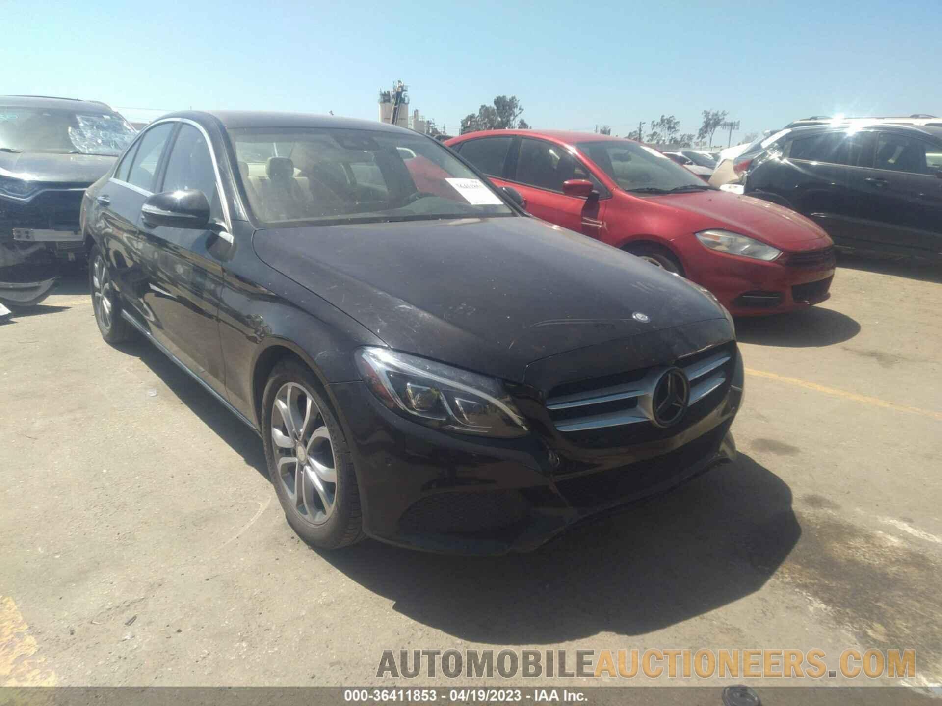 55SWF4JBXGU139904 MERCEDES-BENZ C-CLASS 2016