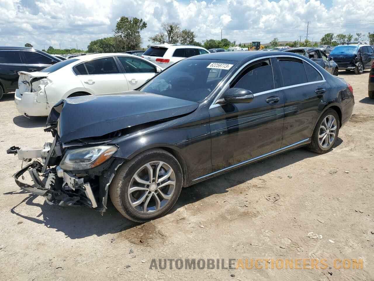 55SWF4JBXGU140969 MERCEDES-BENZ C-CLASS 2016