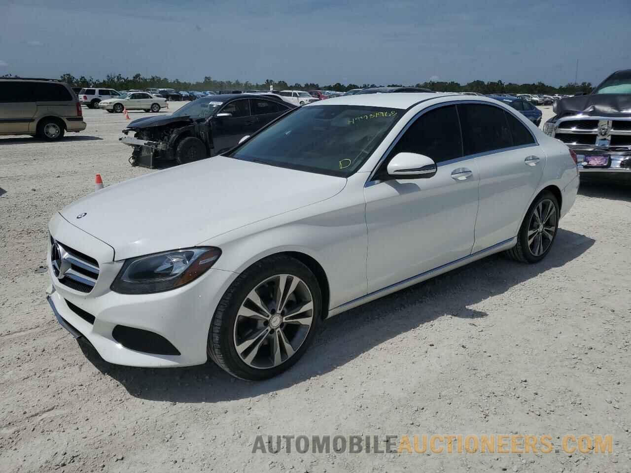 55SWF4JBXGU140986 MERCEDES-BENZ C-CLASS 2016