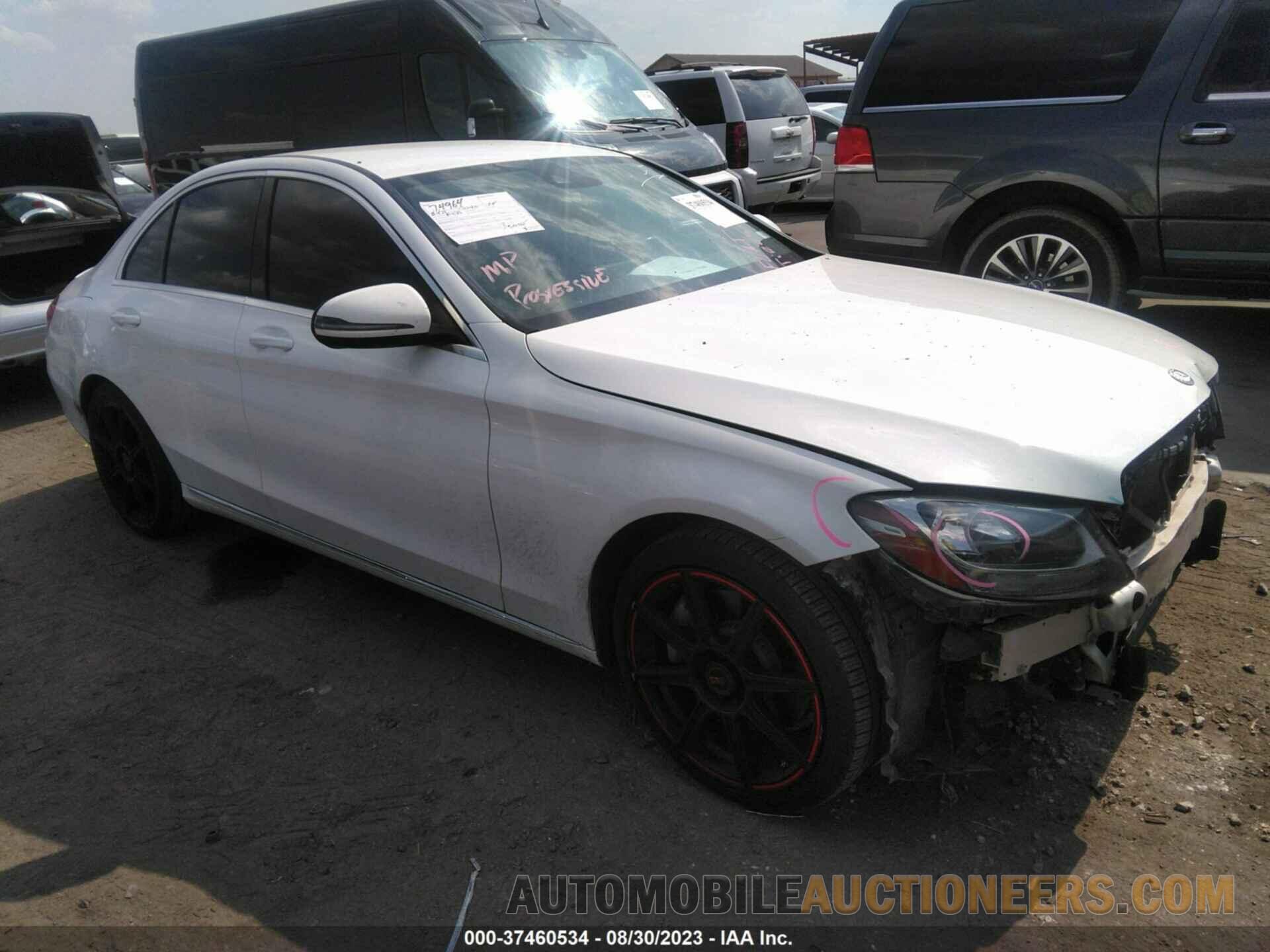 55SWF4JBXGU141765 MERCEDES-BENZ C-CLASS 2016