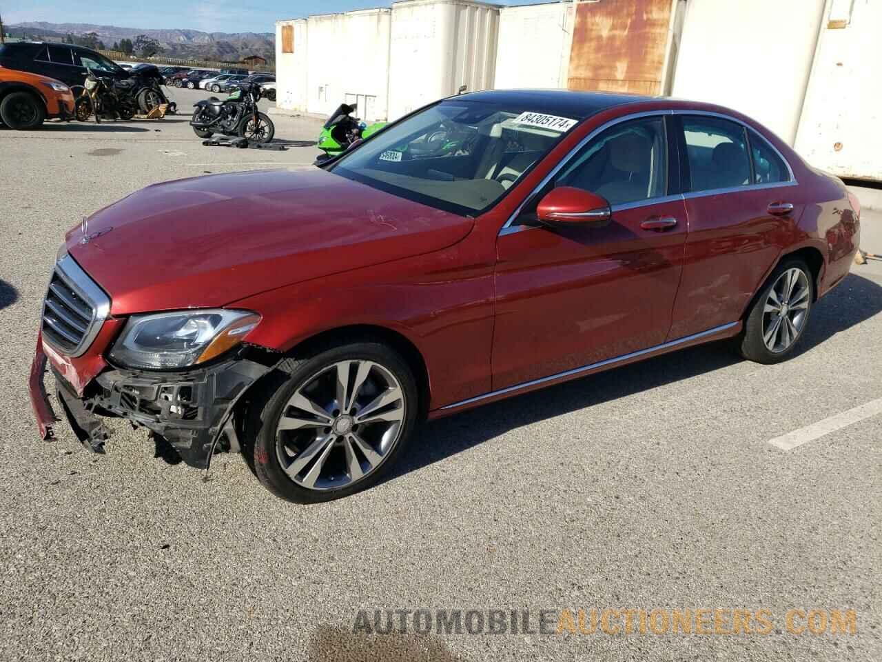 55SWF4JBXGU155374 MERCEDES-BENZ C-CLASS 2016