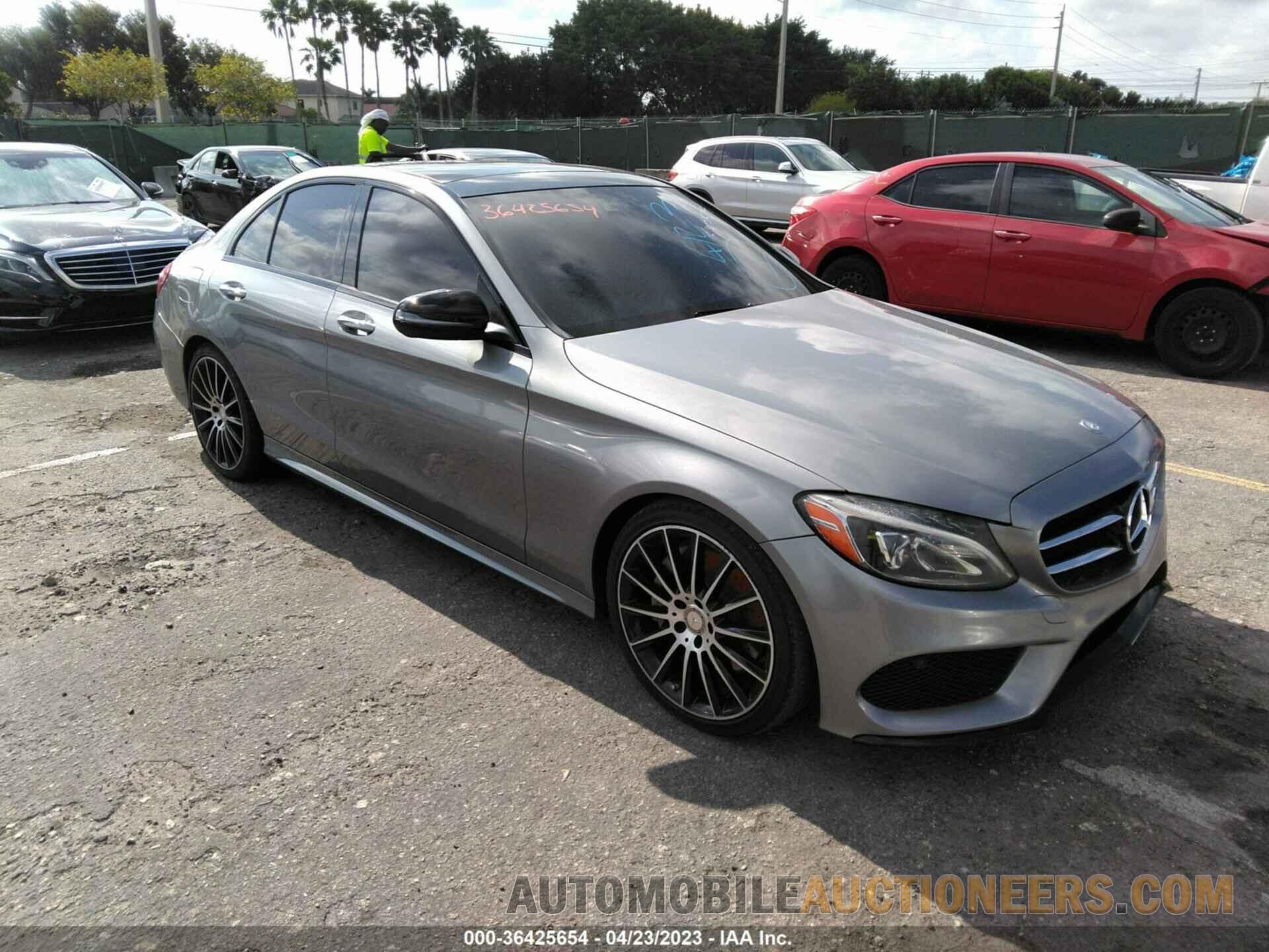 55SWF4JBXGU156251 MERCEDES-BENZ C-CLASS 2016