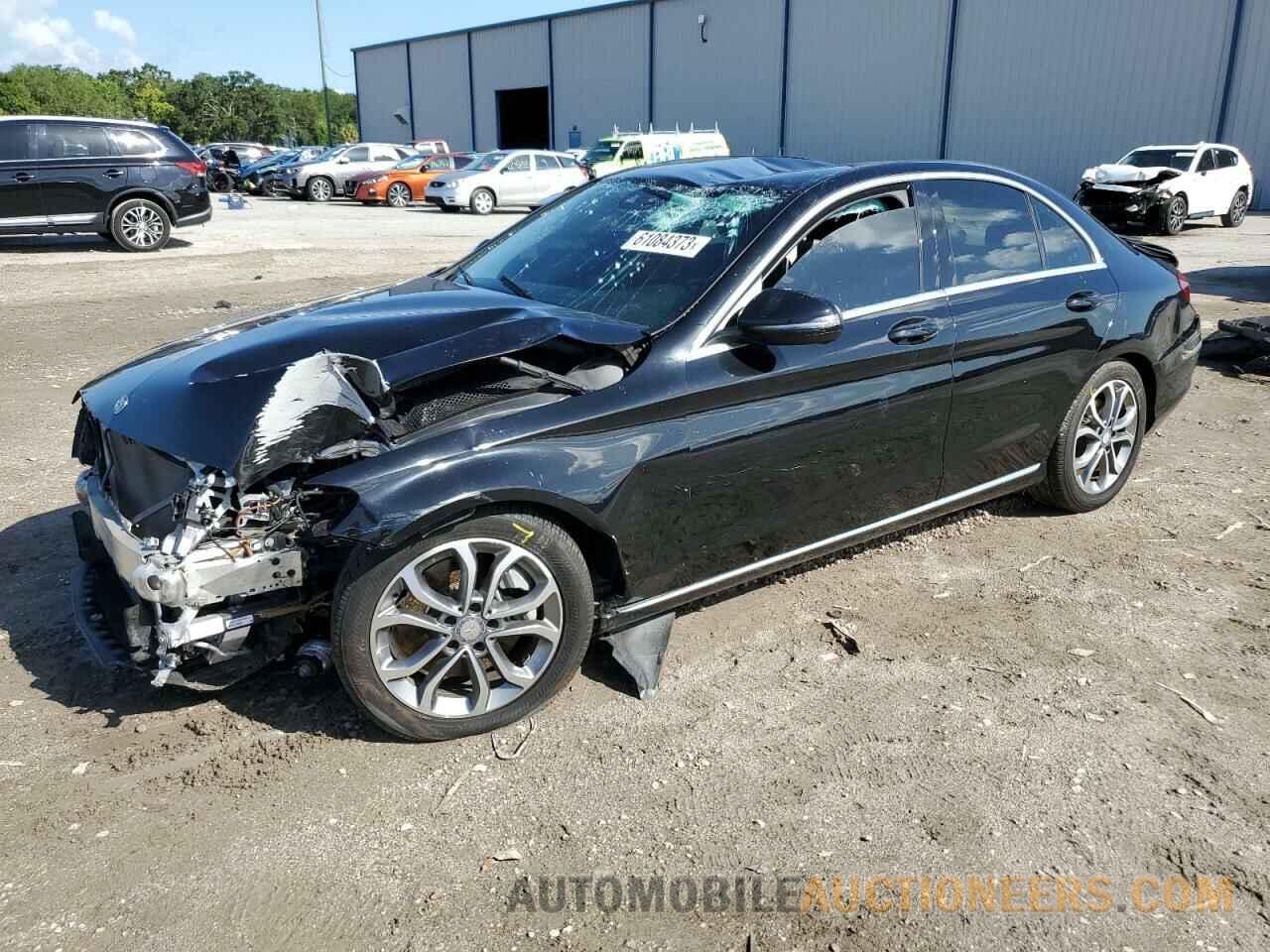 55SWF4JBXGU158078 MERCEDES-BENZ C-CLASS 2016