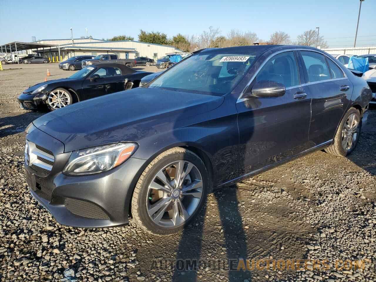 55SWF4JBXGU160901 MERCEDES-BENZ C-CLASS 2016