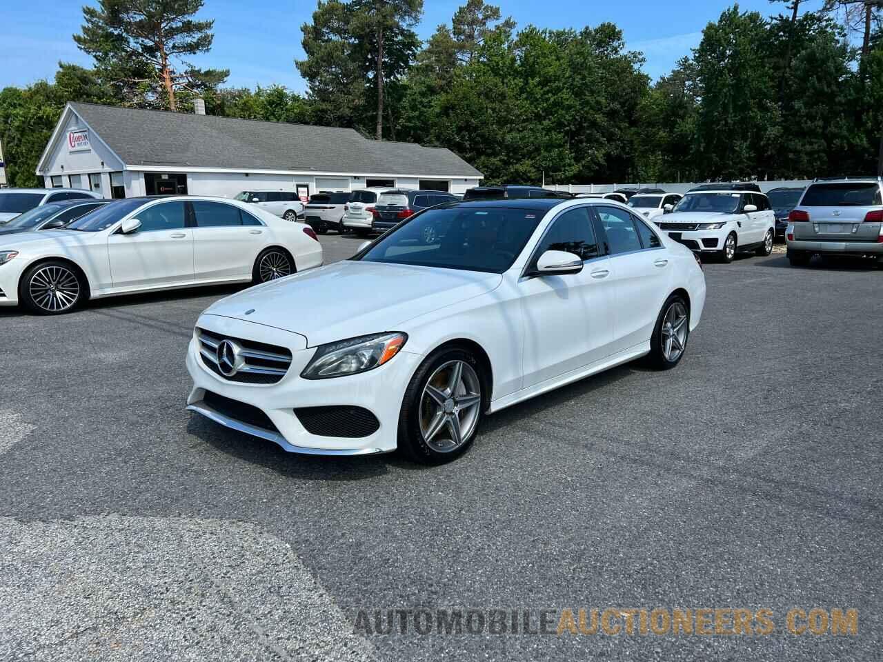 55SWF4JBXGU161126 MERCEDES-BENZ C-CLASS 2016