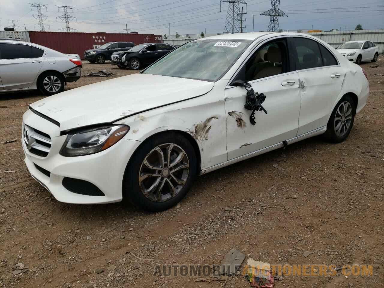 55SWF4JBXGU161269 MERCEDES-BENZ C-CLASS 2016