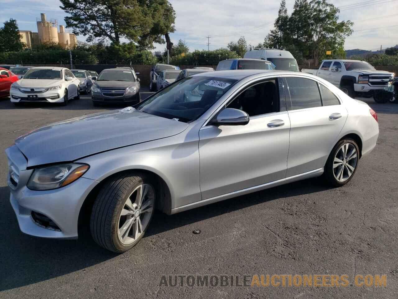 55SWF4JBXGU161403 MERCEDES-BENZ C-CLASS 2016