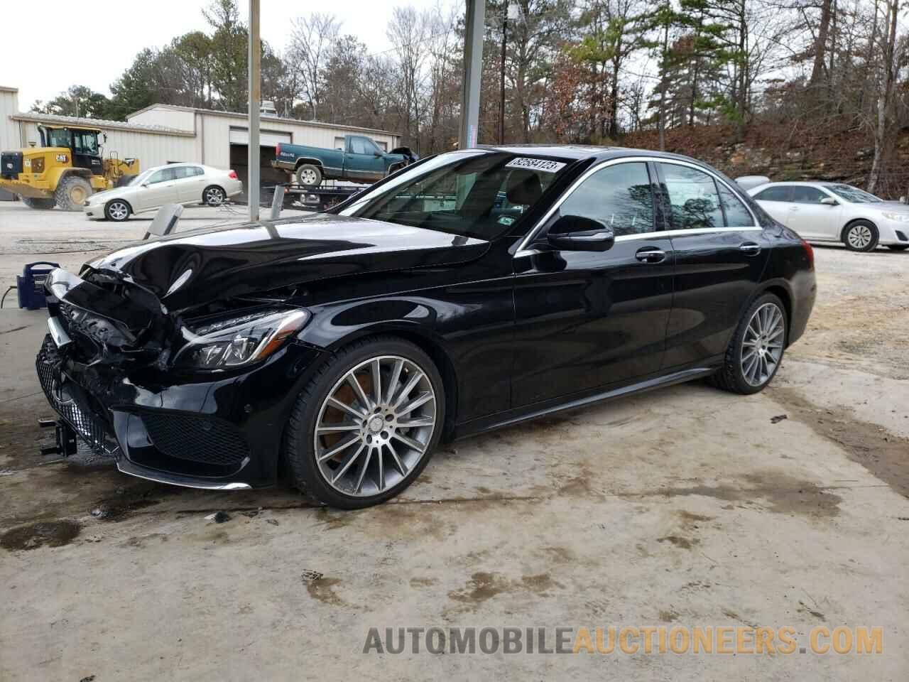 55SWF4JBXGU161739 MERCEDES-BENZ C-CLASS 2016