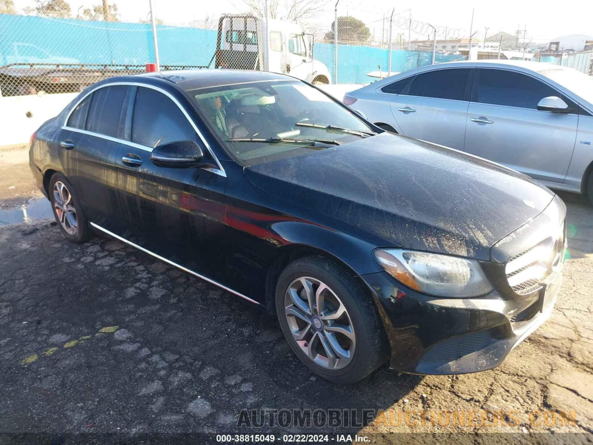 55SWF4JBXGU163975 MERCEDES-BENZ C 300 2016