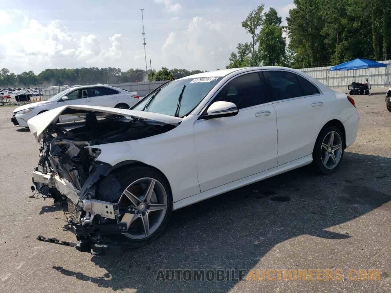 55SWF4JBXGU164852 MERCEDES-BENZ C-CLASS 2016