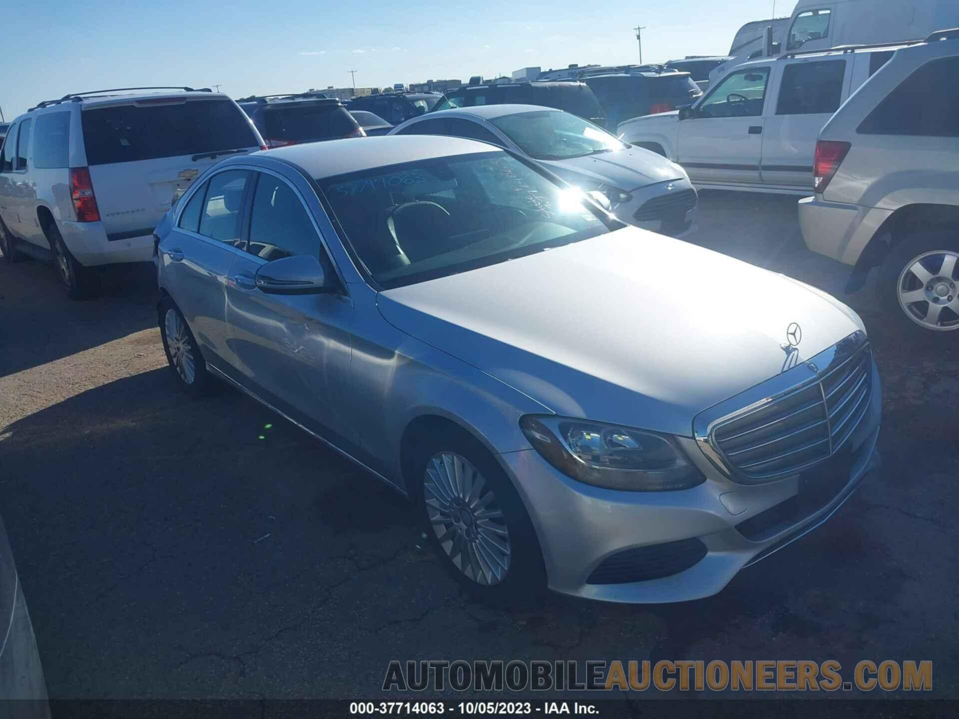 55SWF4JBXGU170425 MERCEDES-BENZ C-CLASS 2016