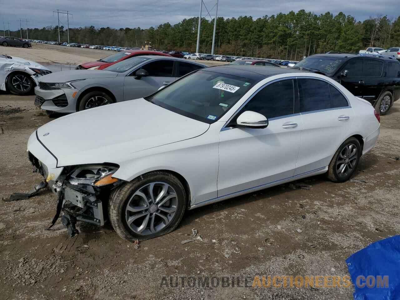 55SWF4JBXGU171476 MERCEDES-BENZ C-CLASS 2016