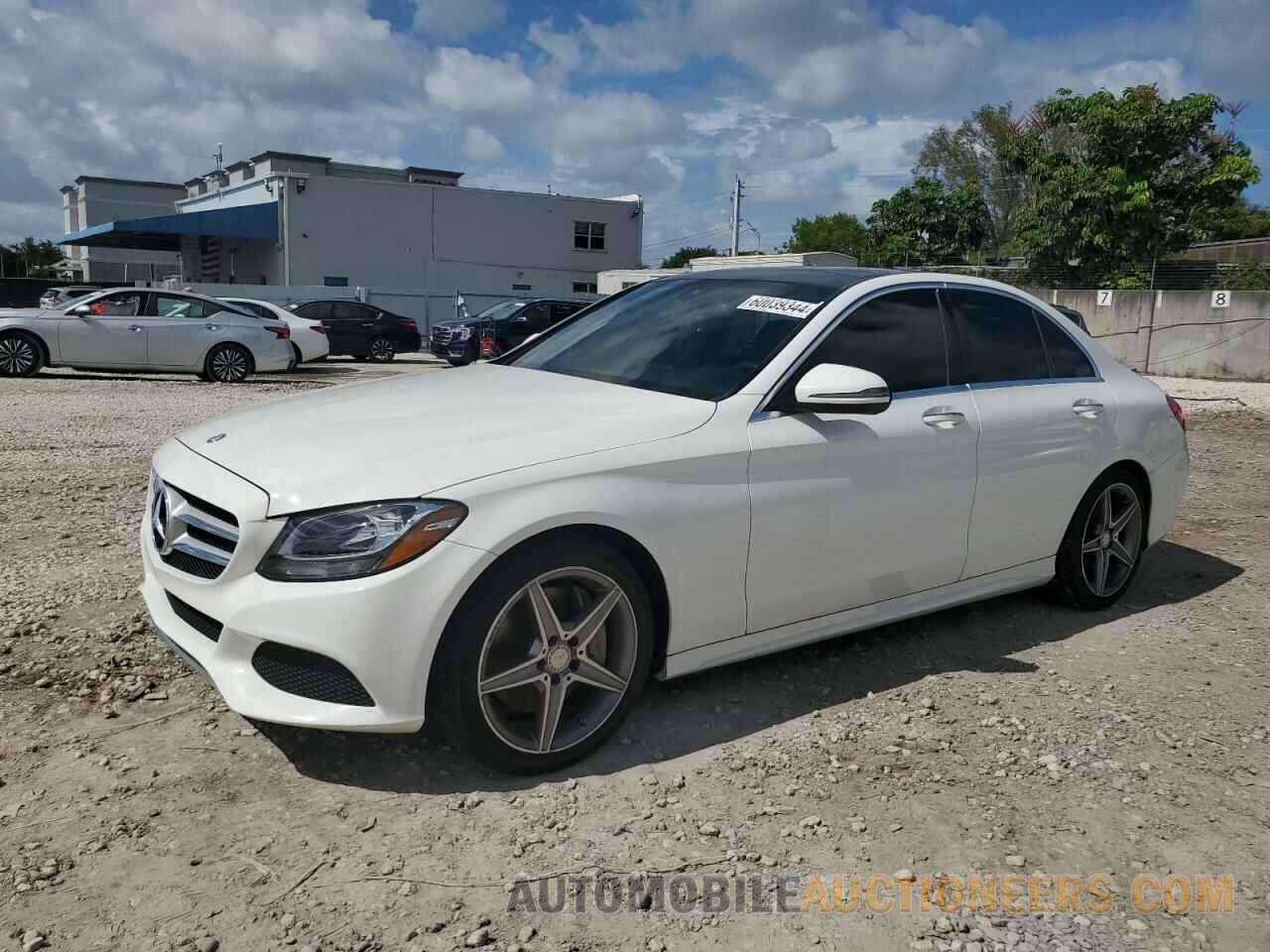 55SWF4JBXGU173101 MERCEDES-BENZ C-CLASS 2016