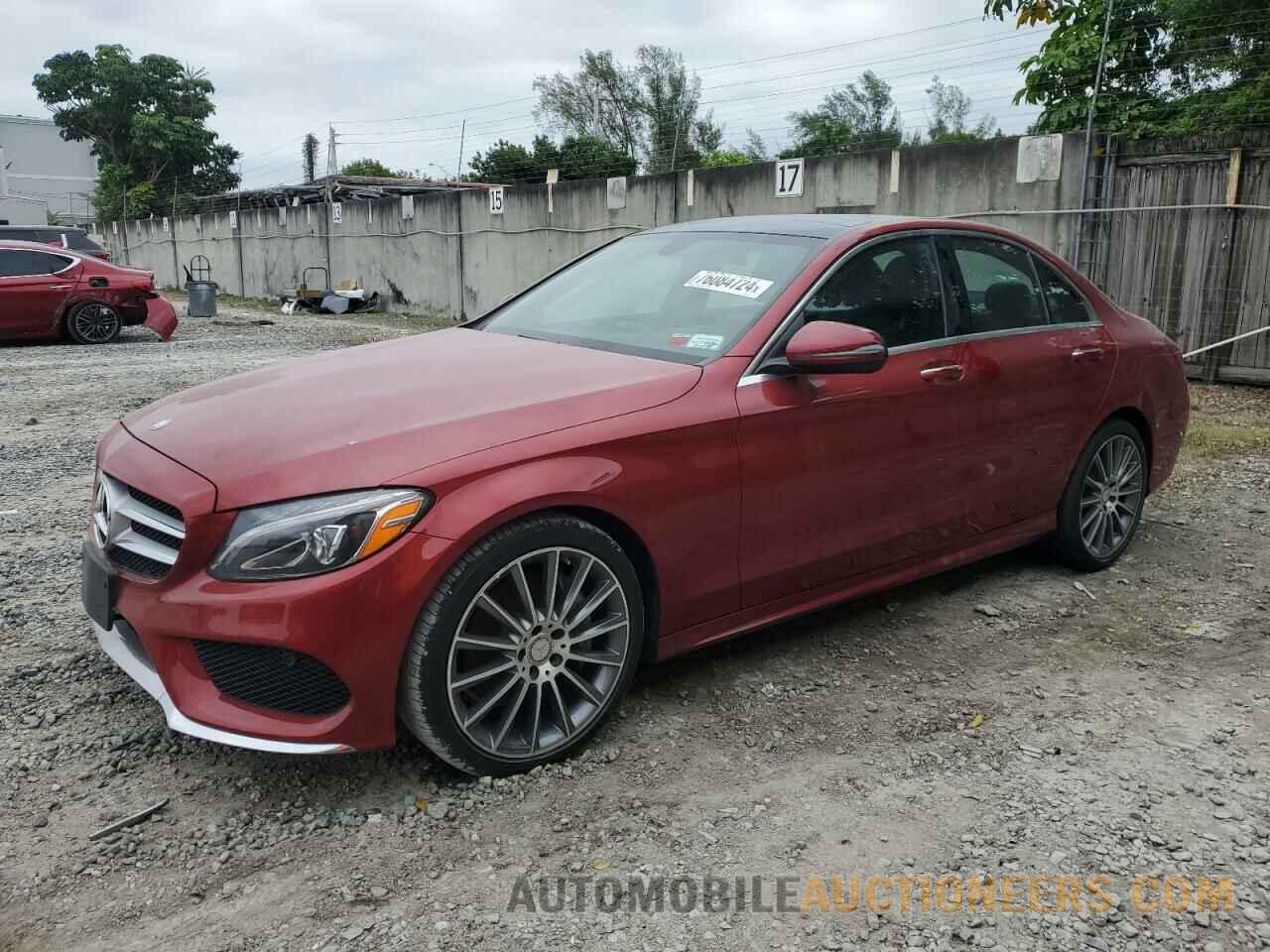 55SWF4JBXGU174149 MERCEDES-BENZ C-CLASS 2016