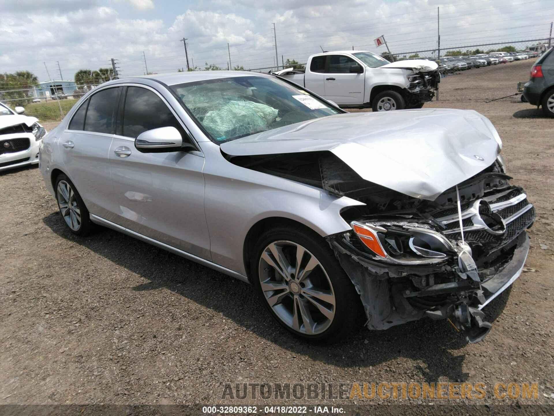 55SWF4JBXGU178122 MERCEDES-BENZ C-CLASS 2016