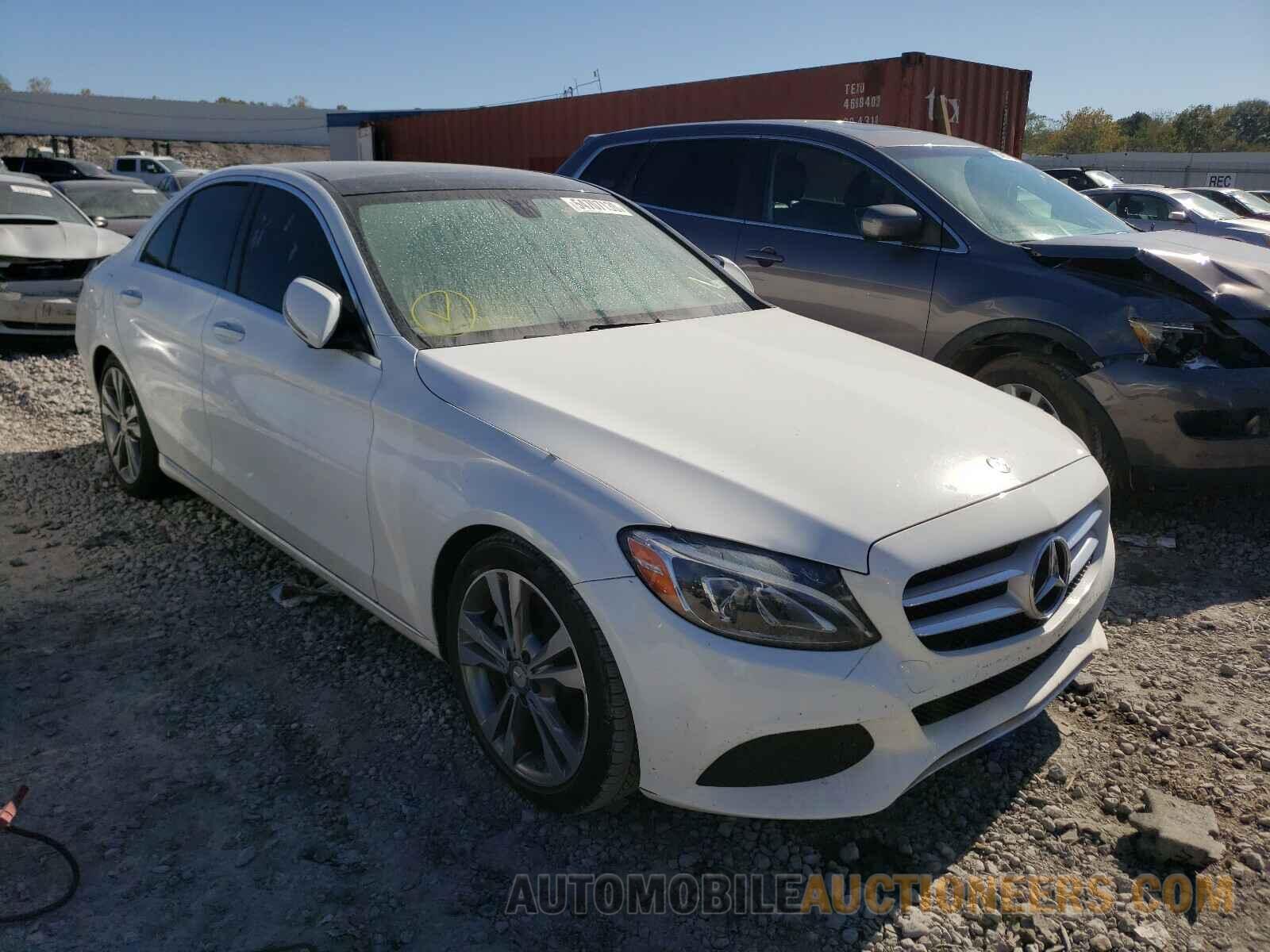 55SWF4JBXGU178315 MERCEDES-BENZ C CLASS 2016