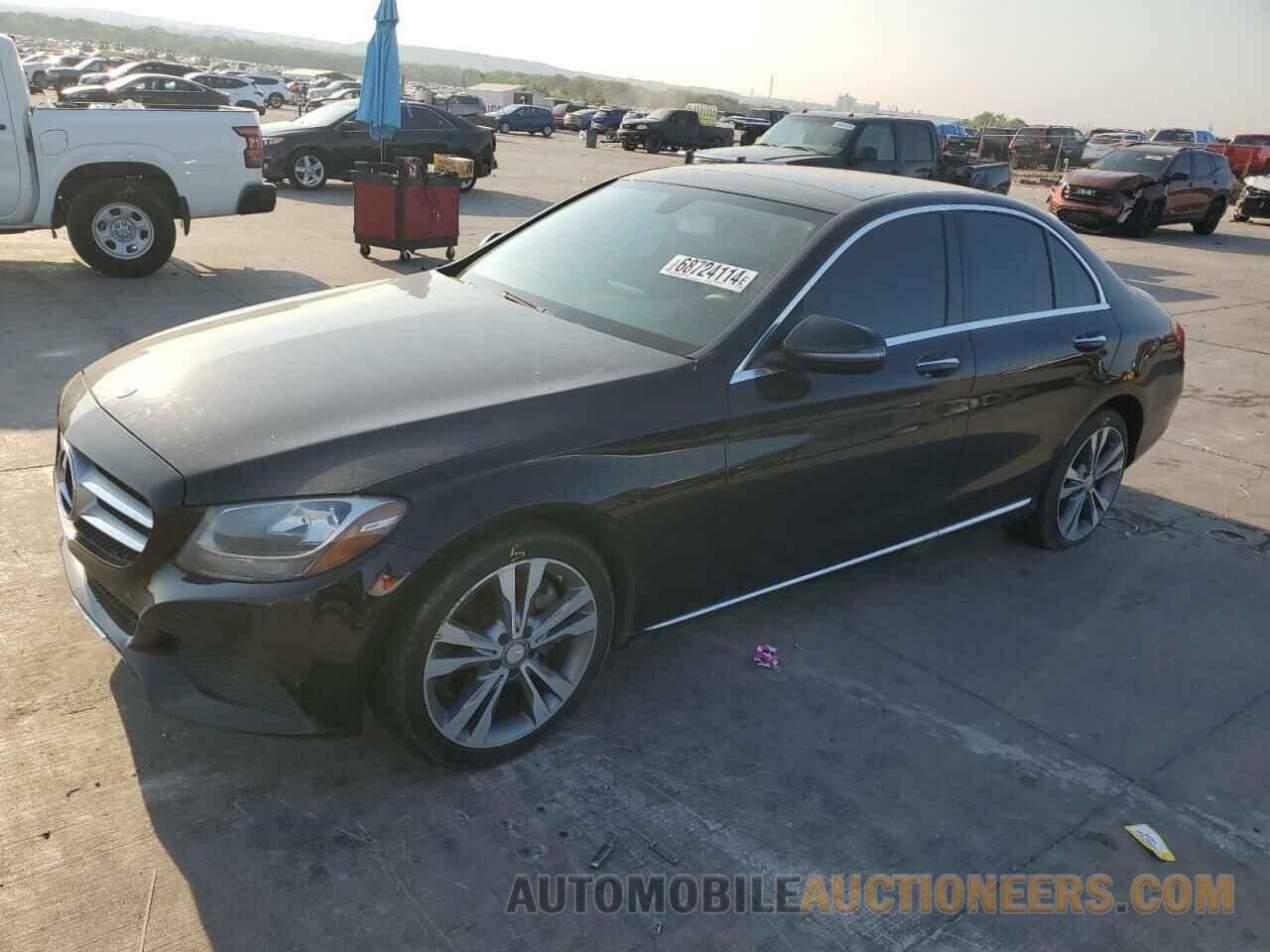 55SWF4JBXGU178833 MERCEDES-BENZ C-CLASS 2016