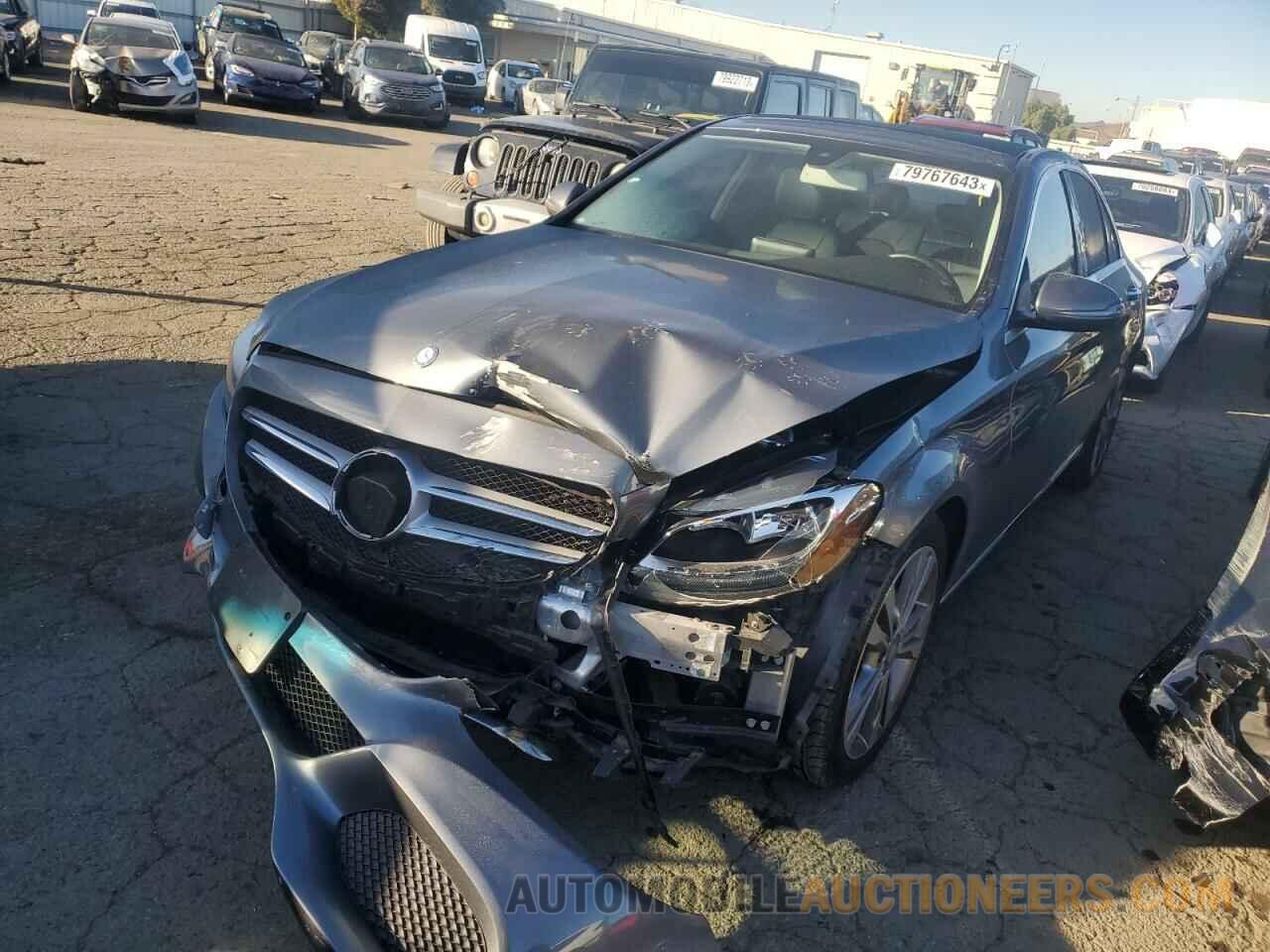 55SWF4JBXHU184651 MERCEDES-BENZ C-CLASS 2017