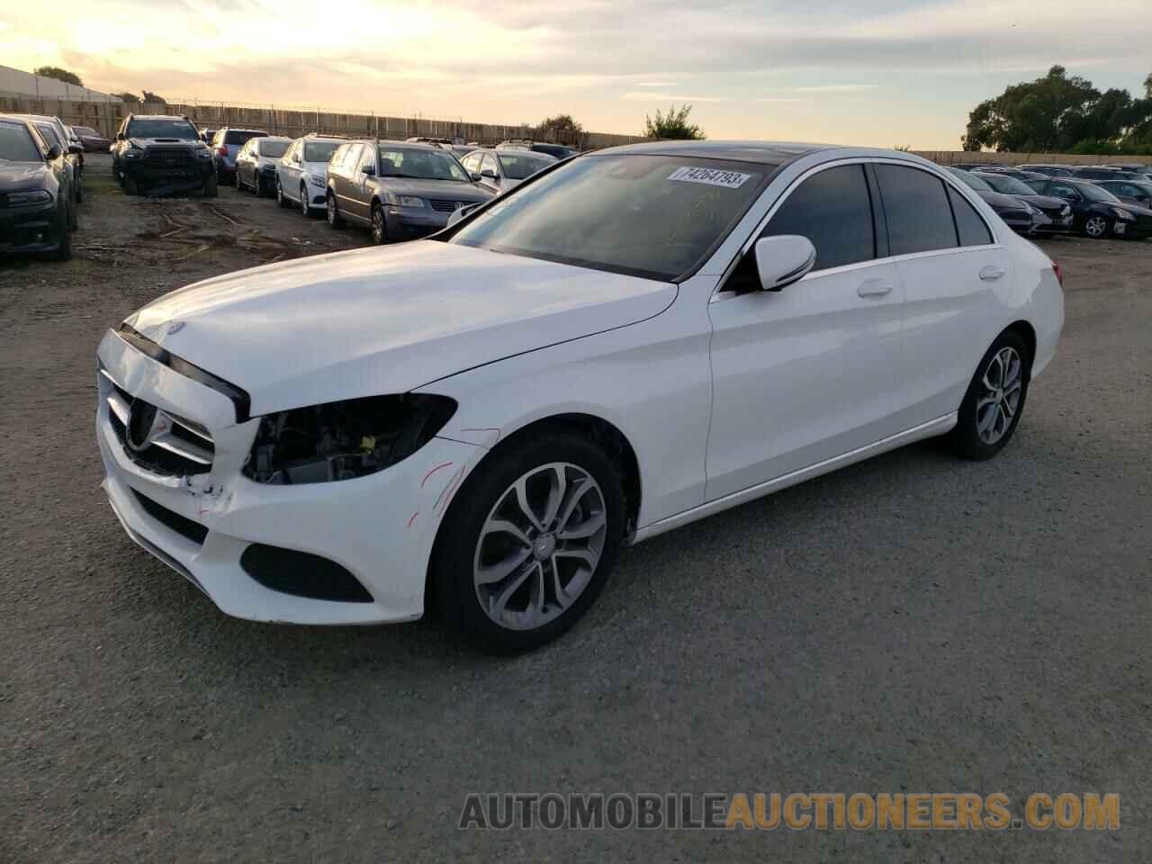 55SWF4JBXHU190045 MERCEDES-BENZ C-CLASS 2017