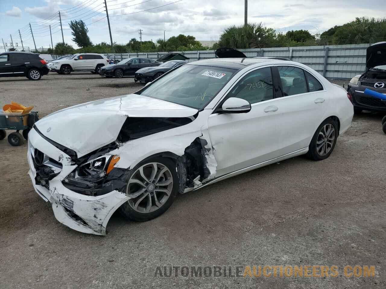 55SWF4JBXHU205577 MERCEDES-BENZ C-CLASS 2017